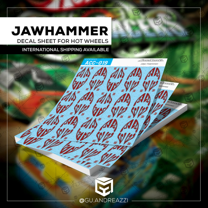 ACC019 - Jawhammer - Diecast - Decal 1/64