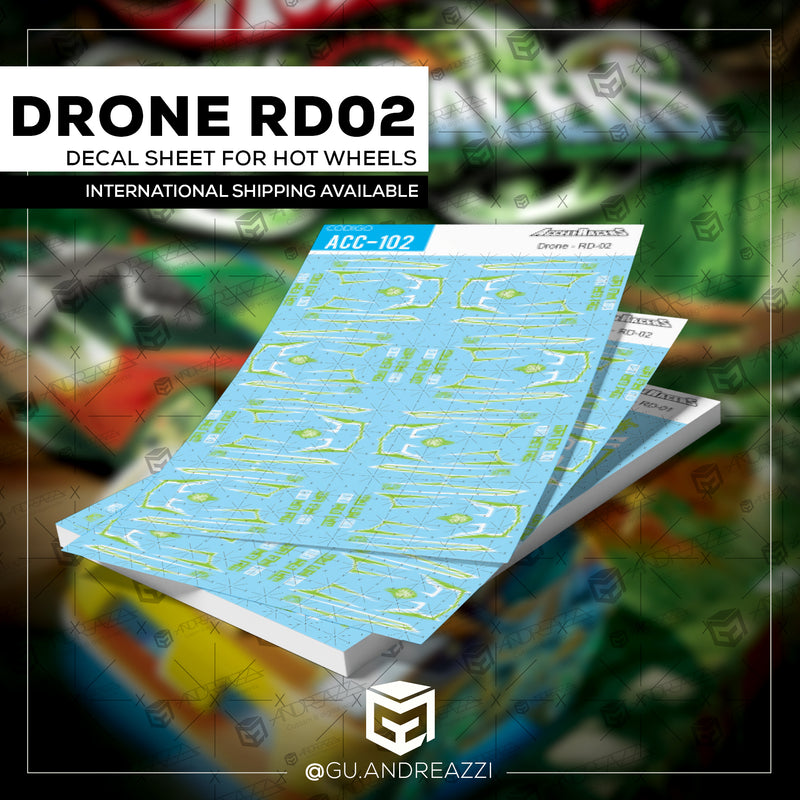 ACC102 - RD02 - Diecast - Decal 1/64