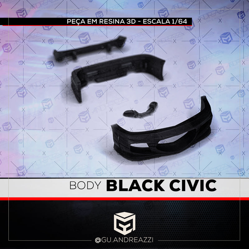 BODY KIT - Black Civic