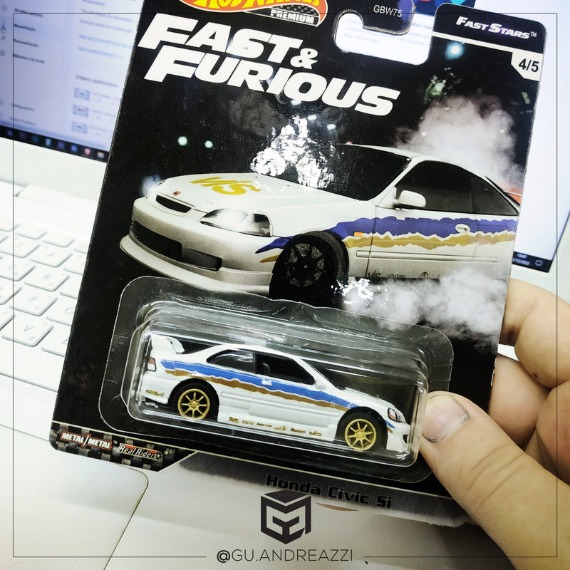 FAF101 - Civic Danny Velozes e Furiosos - Decal 1/64