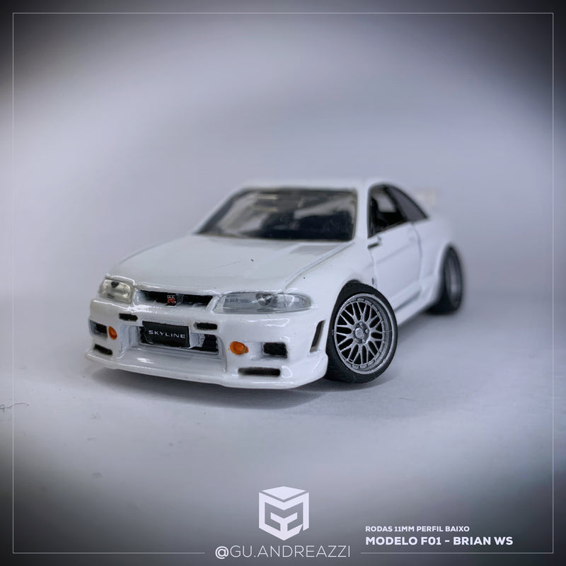 F01 - Brian WS - Rodas 3D  para 1/64