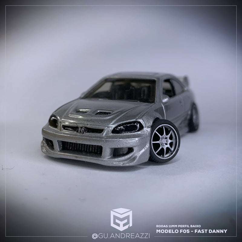 F05 - Fast Danny - Rodas 3D  para 1/64