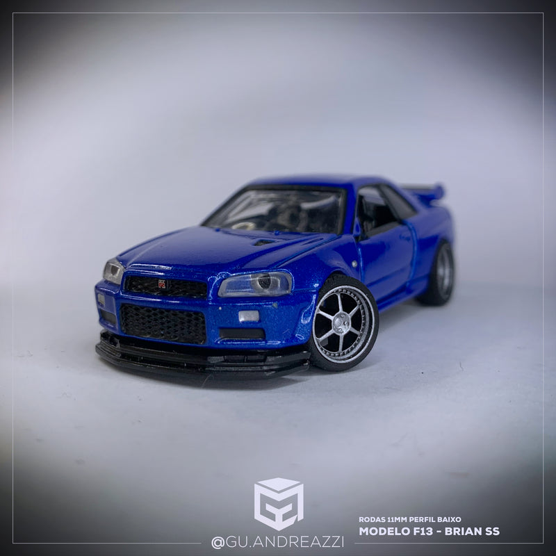 F13 - Brian SS - Rodas 3D  para 1/64