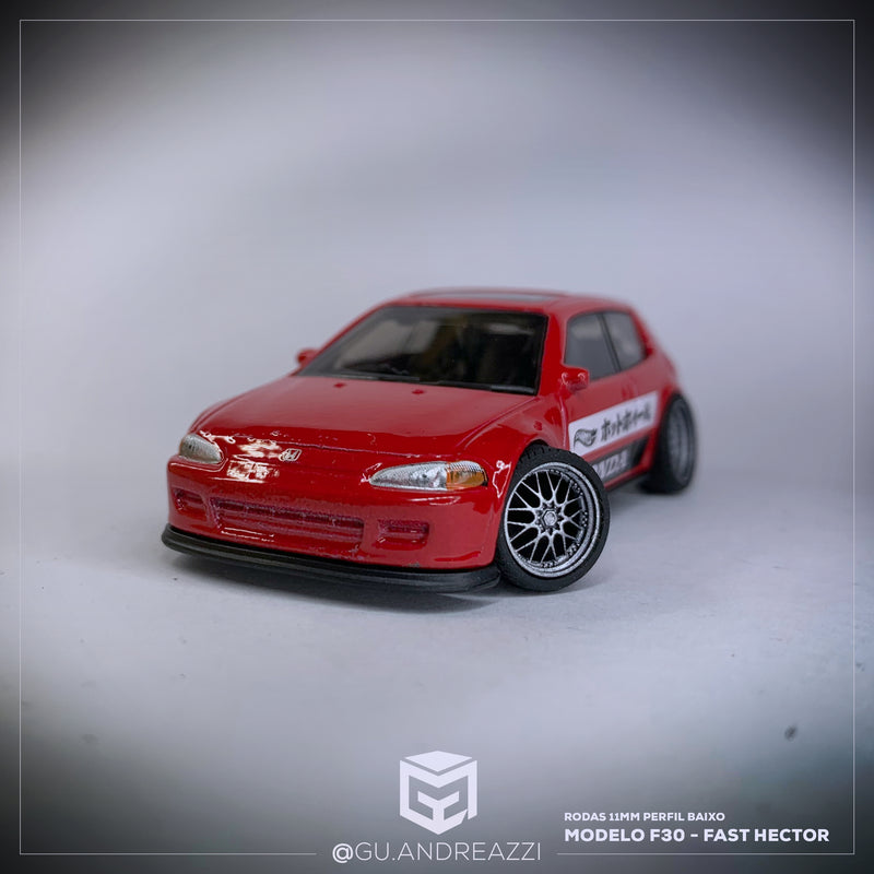 F30 - Fast Hector - Rodas 3D  para 1/64