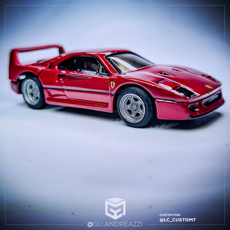 M62 - F40 Sport - Rodas 3D para 1/64