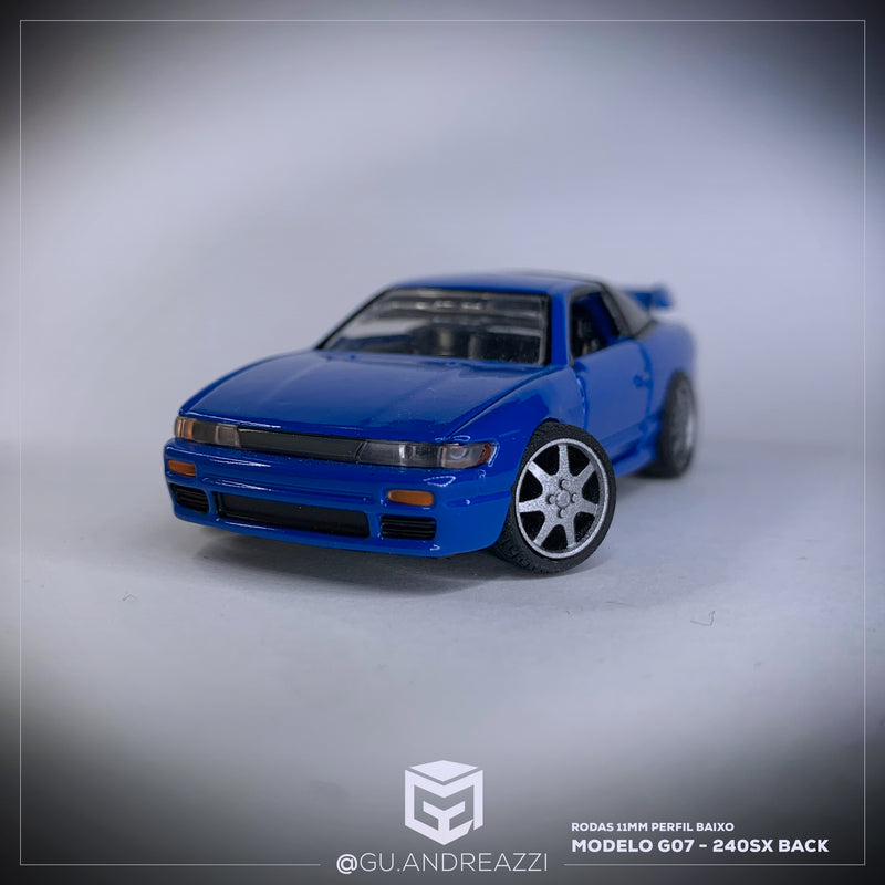 G07 - 240SX Back - Rodas 3D  para 1/64