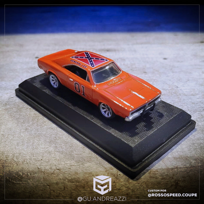 TVS002 - Dodge Charger General Lee - Decal 1/64