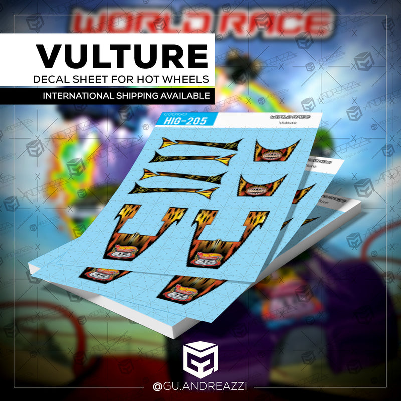 HIG205 - Via 35 Vulture - Decal 1/64