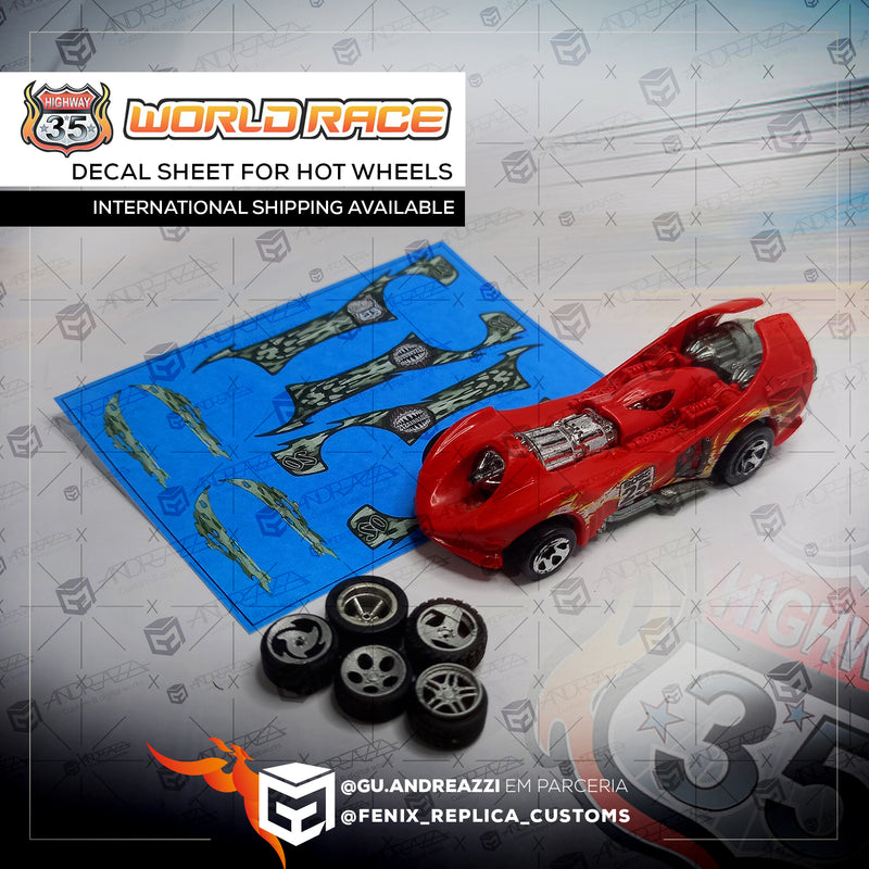 HIG006 - Via 35 Power Rocket - Decal 1/64