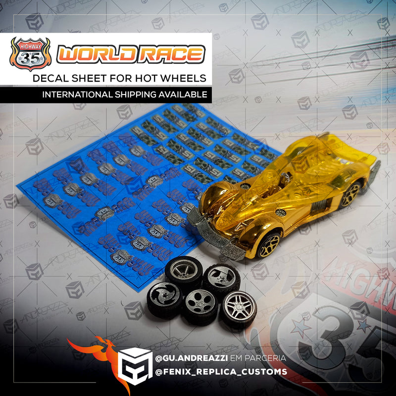 HIG005 - Via 35 Road Rocket - Decal 1/64