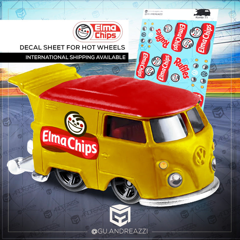 KBT001 - Kombi T1 Elma Chips - Decal 1/64