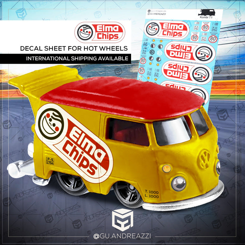 KBT002 - Kombi T1 Elma Chips - Decal 1/64