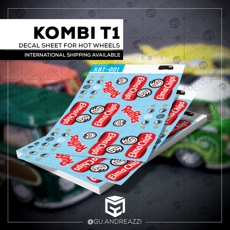 KBT001 - Kombi T1 Elma Chips - Decal 1/64