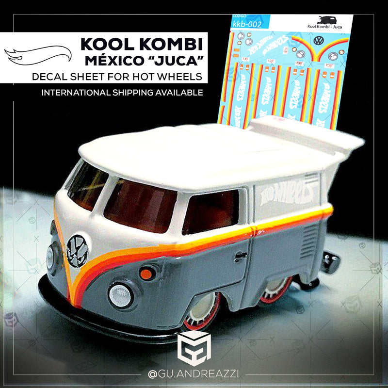 KKB002 - Kool Kombi Juca - Decal 1/64