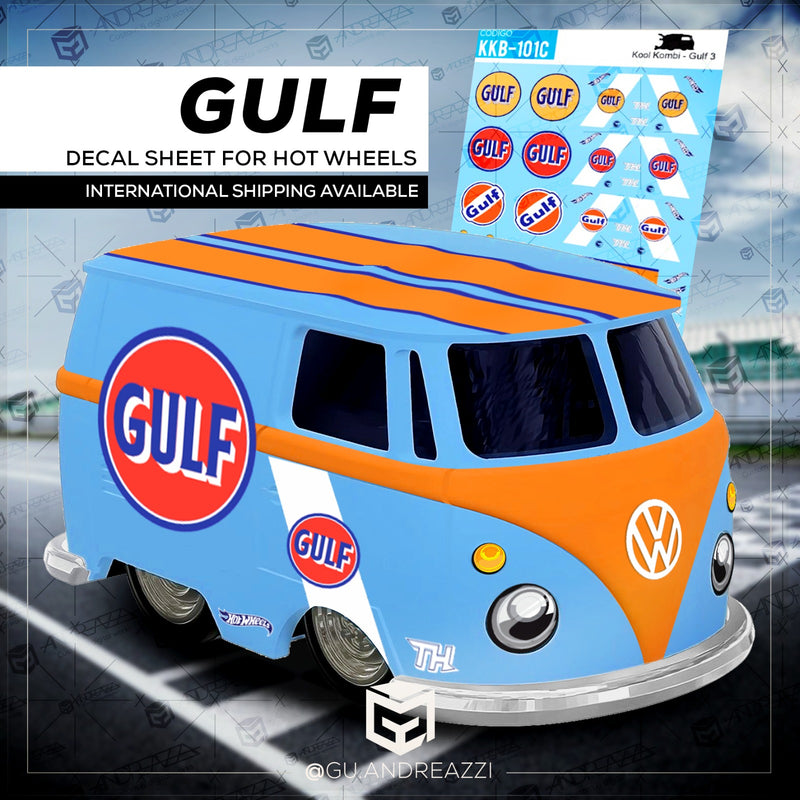 KKB101C - Kool Kombi Gulf - Decal 1/64