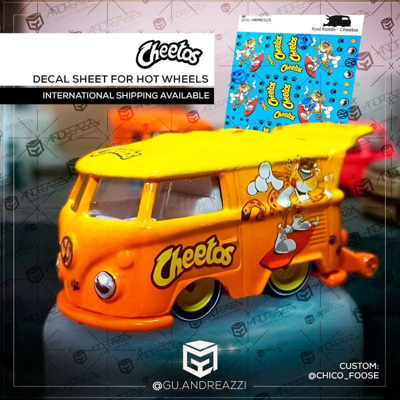 KKB104 - Kool Kombi Cheetos - Decal 1/64