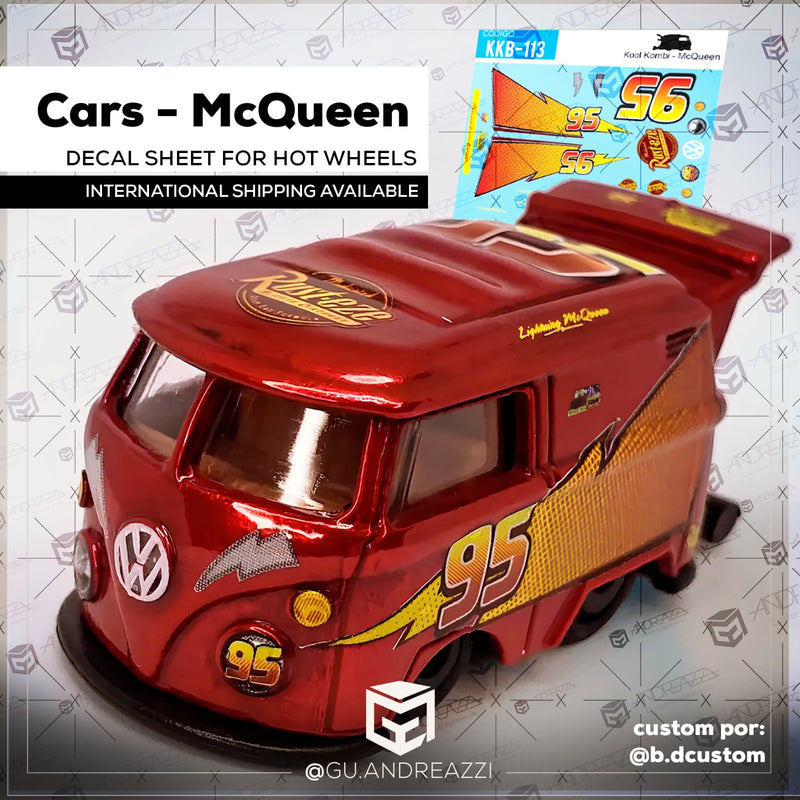 KKB113 - Kool Kombi McQueen - Decal 1/64