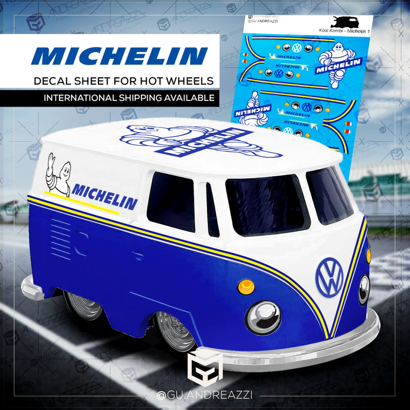 KKB122 - Kool Kombi Michelin - Decal 1/64