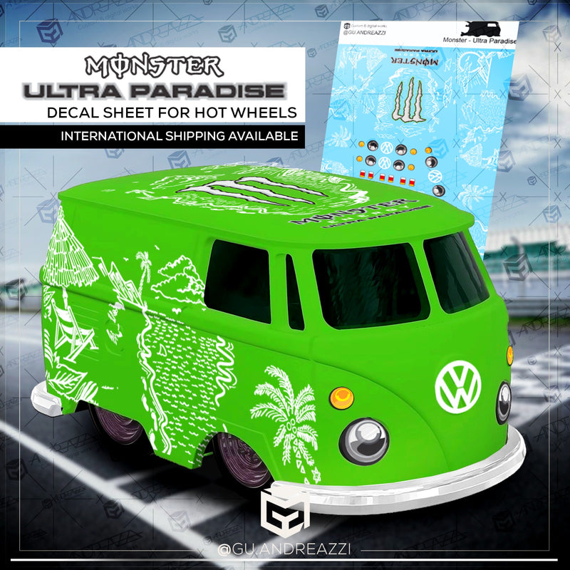 KKB124 - Kool Kombi Monster - Decal 1/64