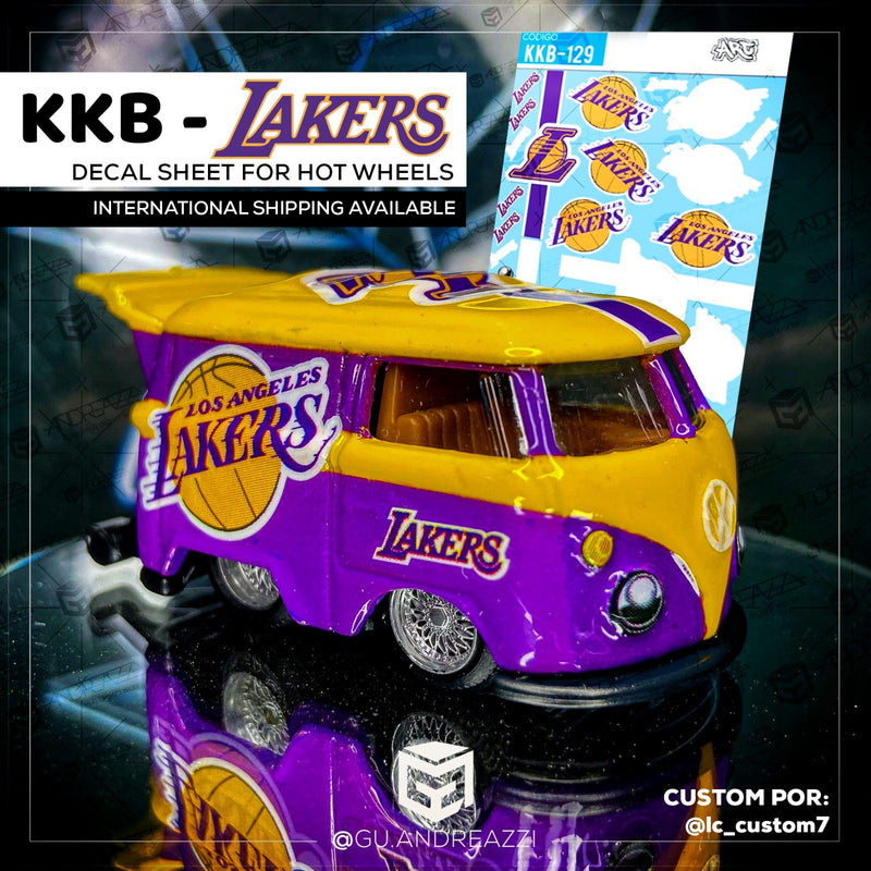 KKB129 - Kool Kombi Lakers - Decal 1/64