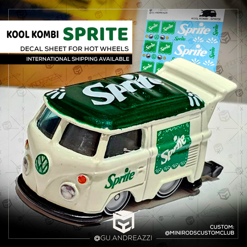 KKB131 - Kool Kombi Sprite - Decal 1/64