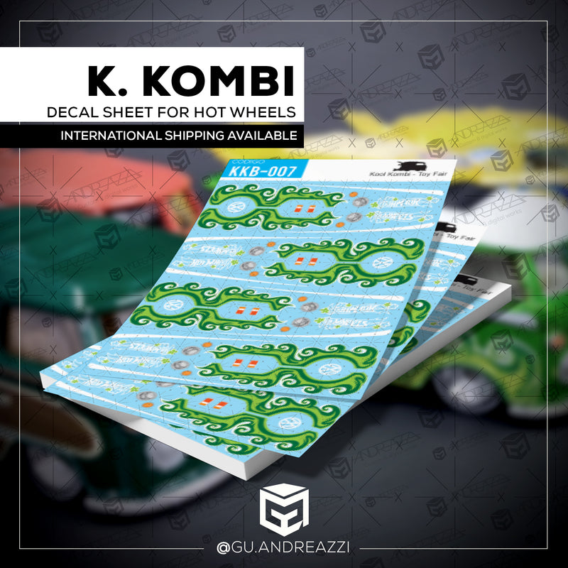 KKB007 - Kool Kombi Toy Fair - Decal 1/64