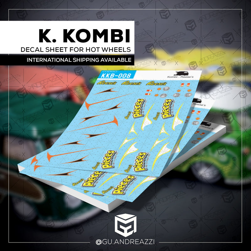 KKB008 - Kool Kombi Reeses - Decal 1/64