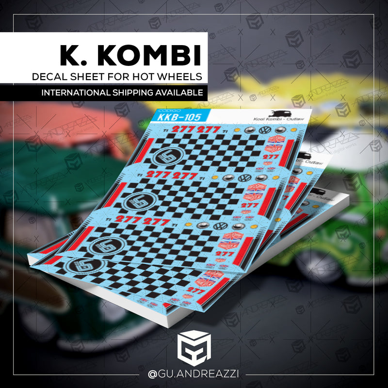 KKB105 - Kool Kombi Urban Outlaw - Decal 1/64