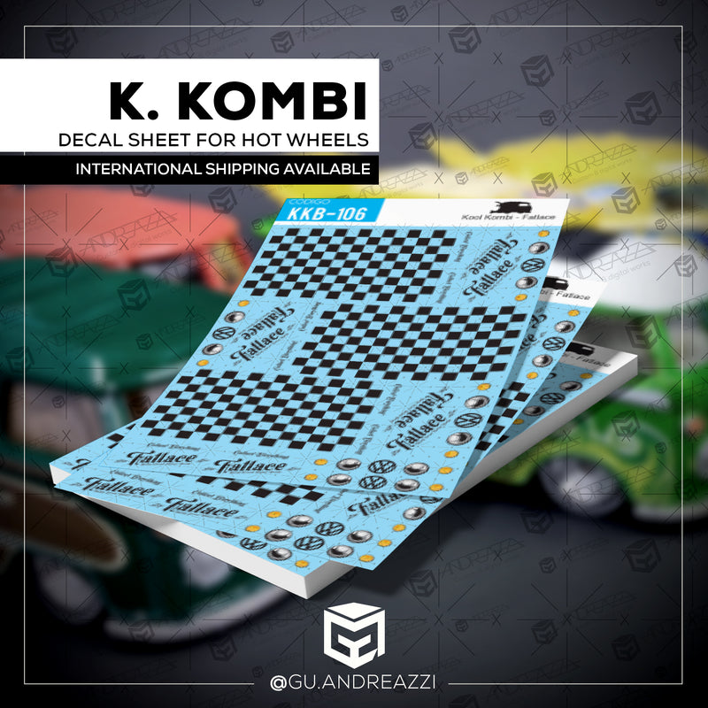 KKB106 - Kool Kombi Fatlace - Decal 1/64