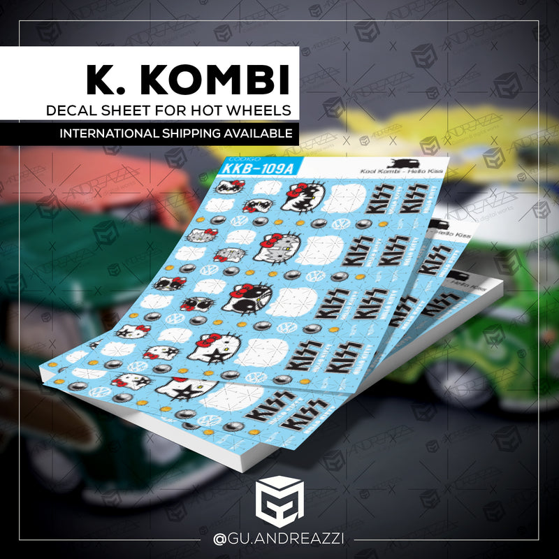 KKB109A - Kool Kombi Kiss - Decal 1/64