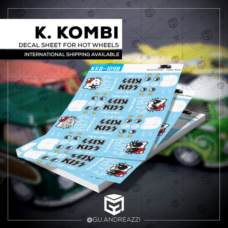 KKB109B - Kool Kombi Kiss - Decal 1/64