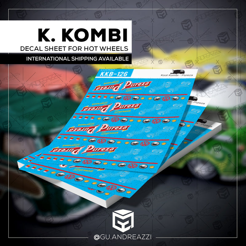 KKB126 - Kool Kombi Pureza - Decal 1/64