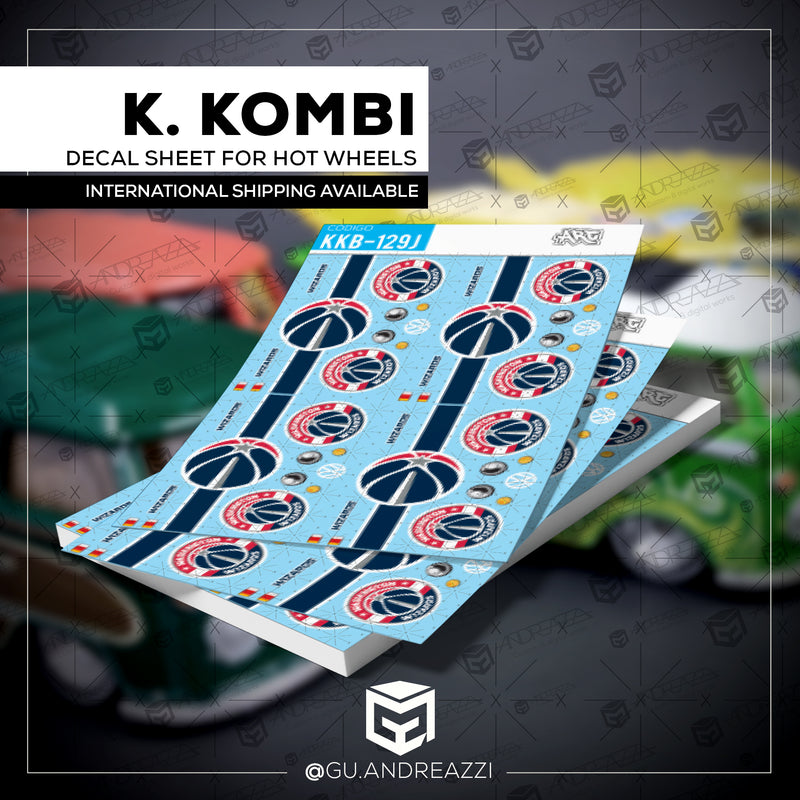 KKB129J - Kool Kombi Wizards - Decal 1/64