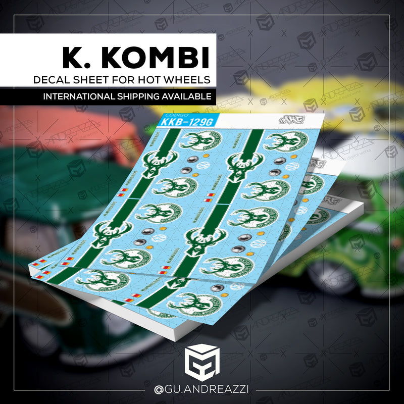 KKB129G - Kool Kombi Bucks - Decal 1/64