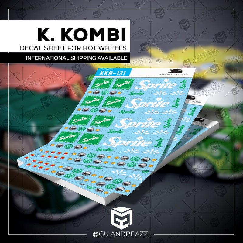 KKB131 - Kool Kombi Sprite - Decal 1/64