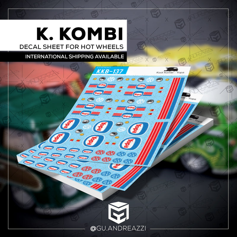 KKB137 - Kool Kombi Yopa - Decal 1/64