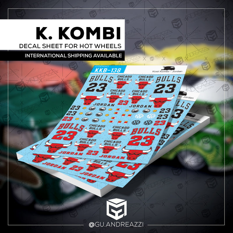 KKB138 - Kool Kombi Jordan - Decal 1/64