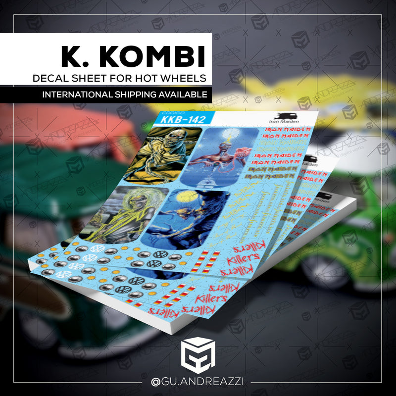 KKB142 - Kool Kombi Iron - Decal 1/64