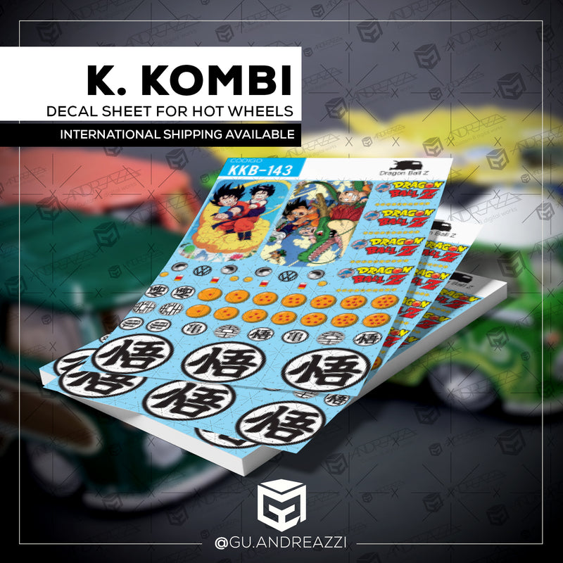 KKB143 - Kool Kombi DBZ - Decal 1/64