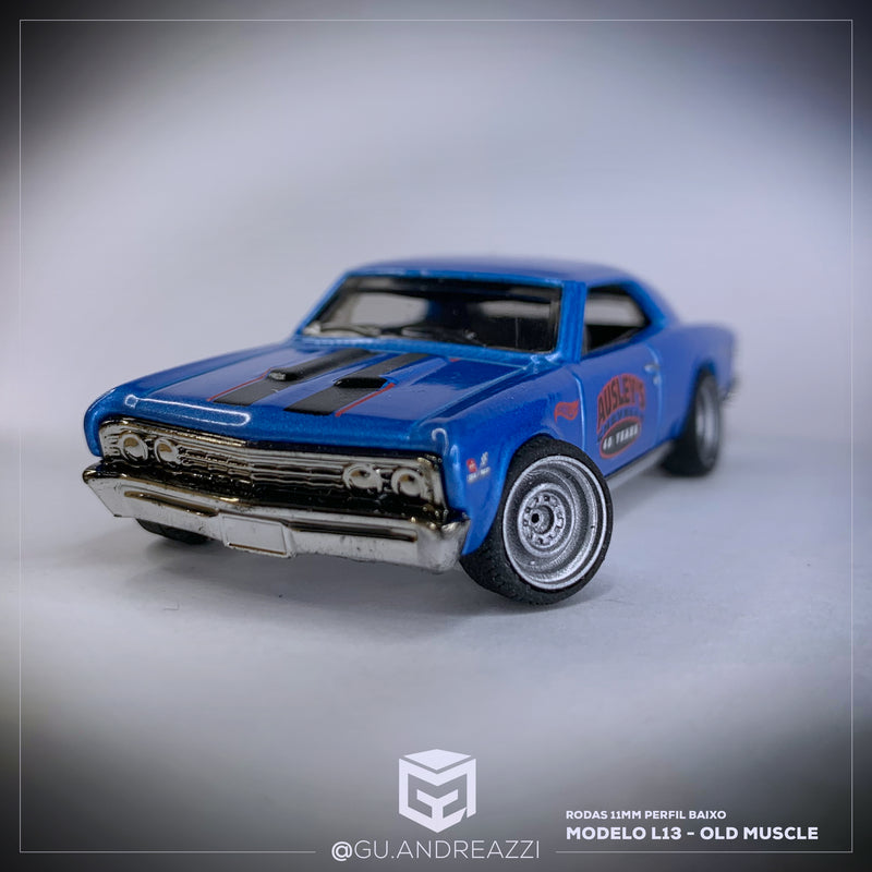 L13 - Old Muscle - Rodas 3D  para 1/64