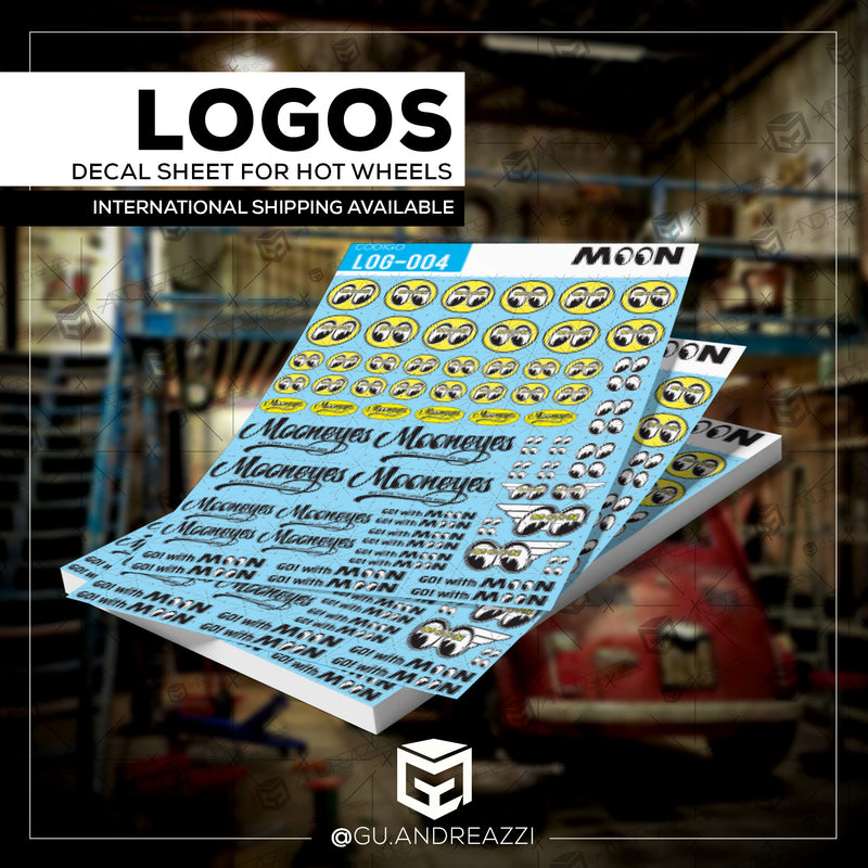 LOG004 - MoonEyes - Decal 1/64