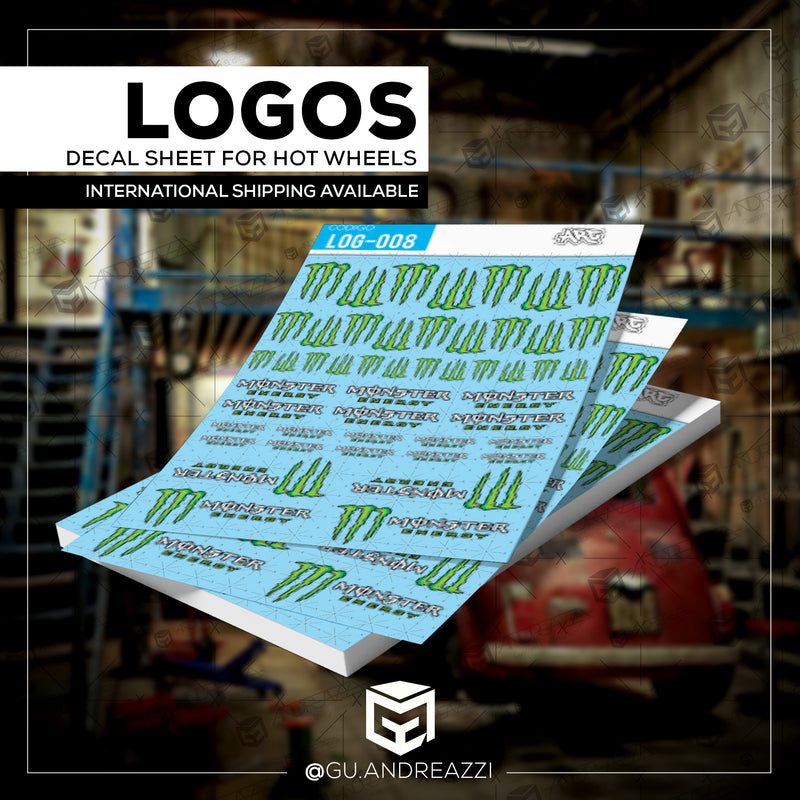 LOG008 - Monster - Decal 1/64