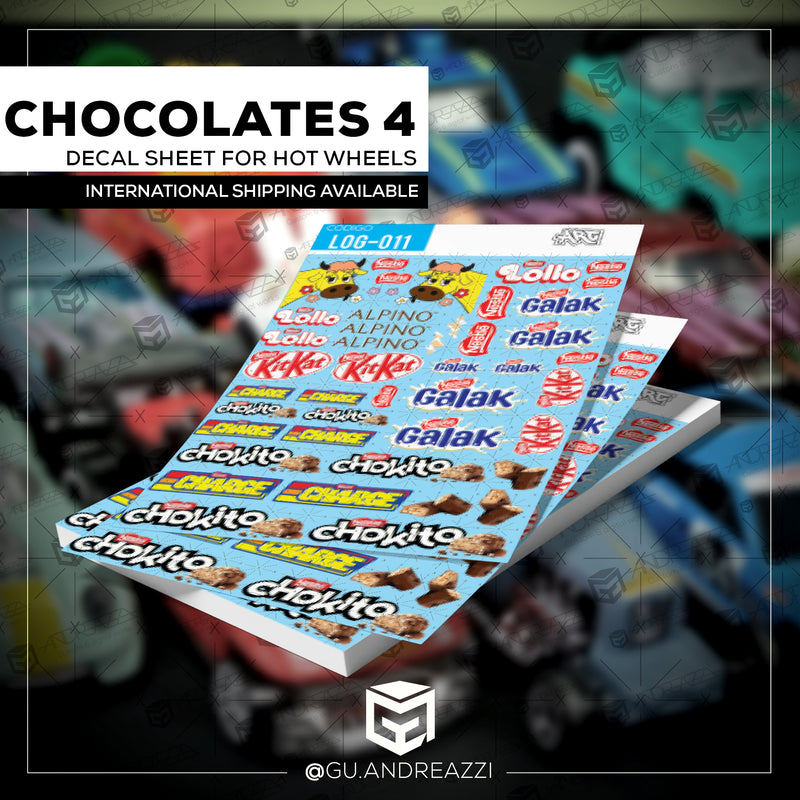 LOG011 - Chocolates 4 - Decal 1/64