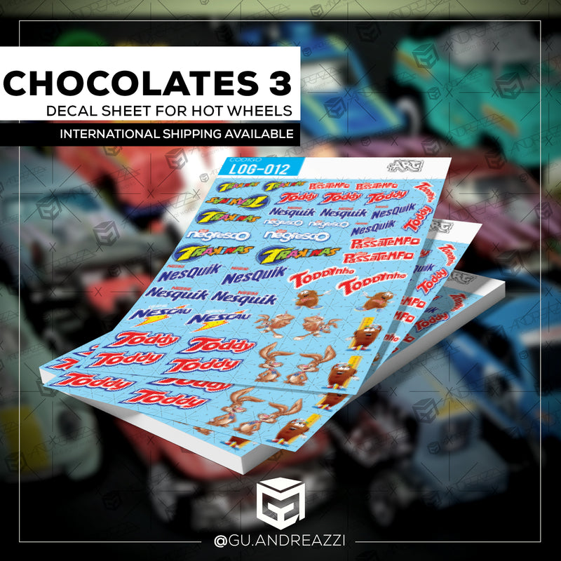 LOG012 - Chocolates 3 - Decal 1/64