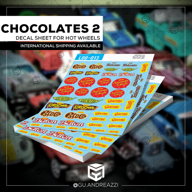 LOG013 - Chocolates 2 - Decal 1/64