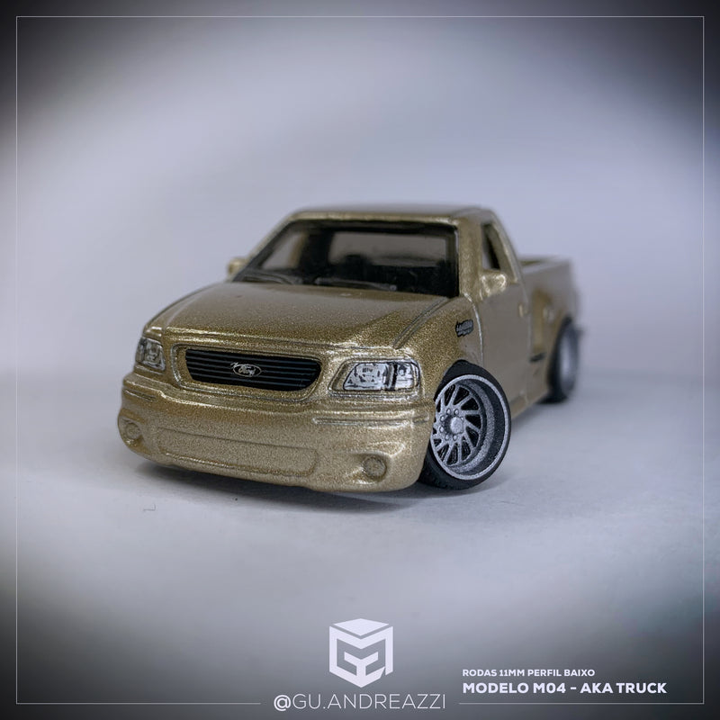 M04 - AKA Truck - Rodas 3D  para 1/64