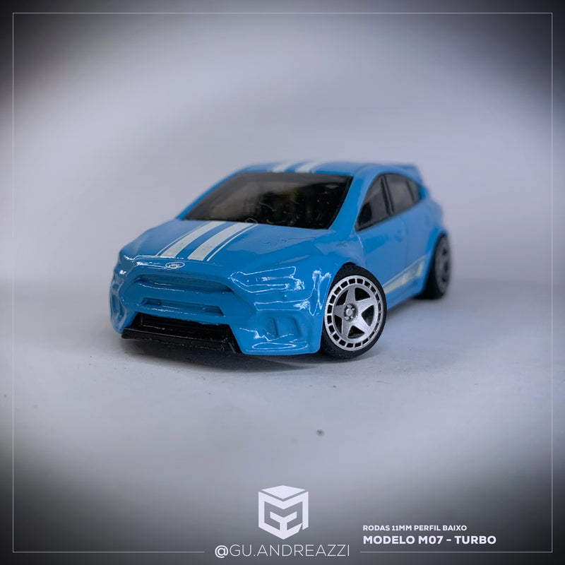 M07 - Turbo - Rodas 3D  para 1/64