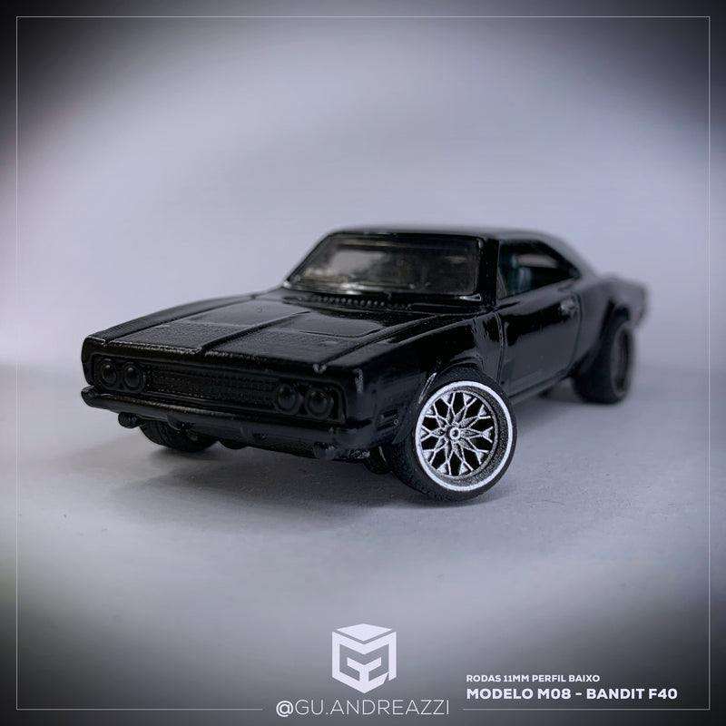 M08 - Bandit F40 - Rodas 3D  para 1/64