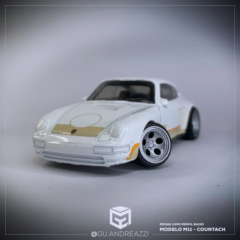 M11 - Countach - Rodas 3D  para 1/64