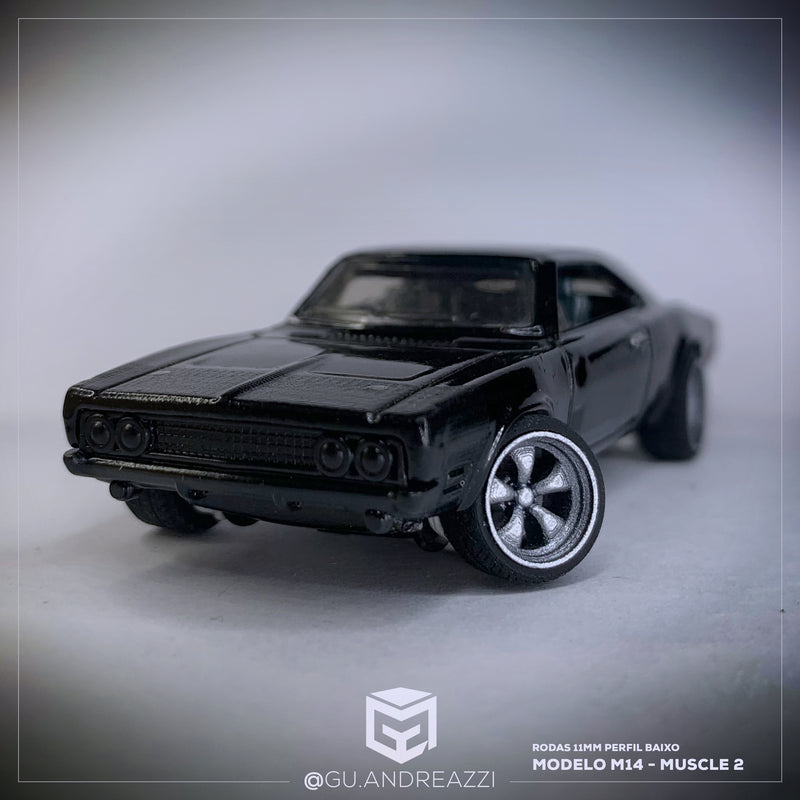 M14 - Muscle 2 - Rodas 3D  para 1/64